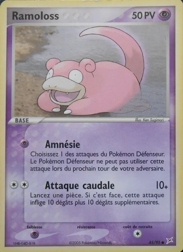Carte Ramoloss de l'extension EX Team Magma vs Team Aqua, numéro 45/95