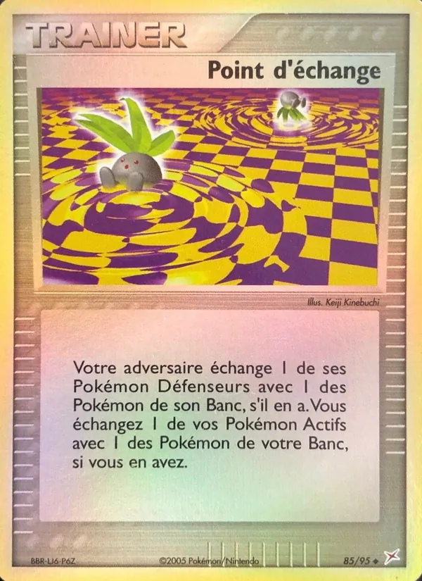 Carte Point d'échange de l'extension EX Team Magma vs Team Aqua, numéro 85/95
