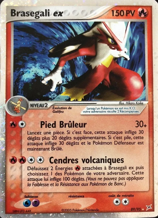 Carte Brasegali ex de l'extension EX Team Magma vs Team Aqua, numéro 89/95