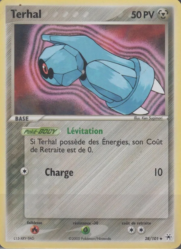 Carte Terhal de l'extension EX Légendes Oubliées, numéro 28/101