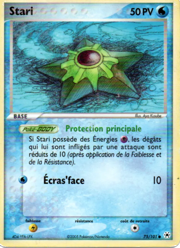 Carte Stari de l'extension EX Légendes Oubliées, numéro 75/101