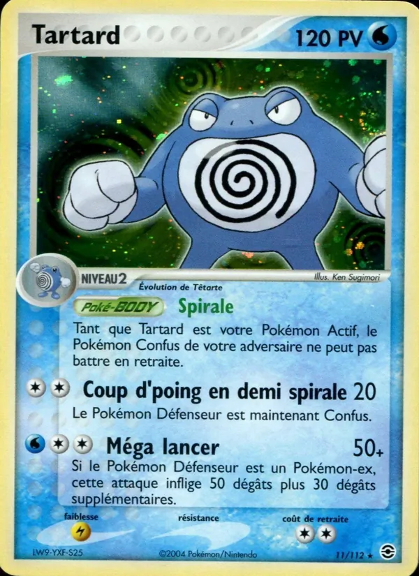 Carte Tartard de l'extension EX Rouge Feu & Vert Feuille, numéro 11/112