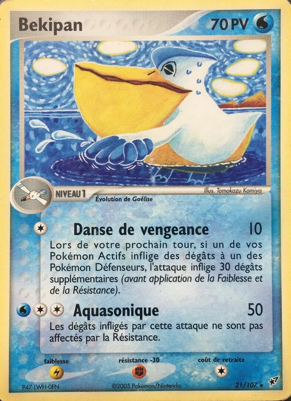 Carte Bekipan de l'extension EX Deoxys, numéro 21/107