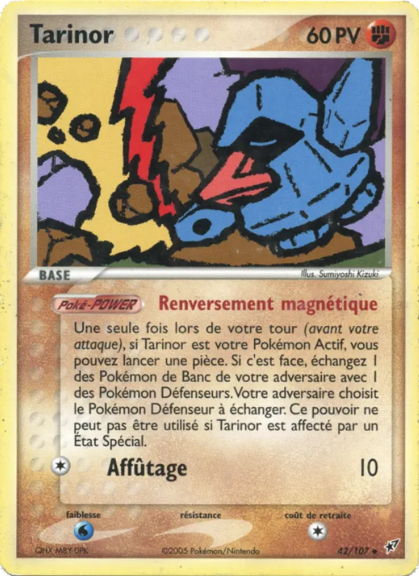 Carte Tarinor de l'extension EX Deoxys, numéro 42/107
