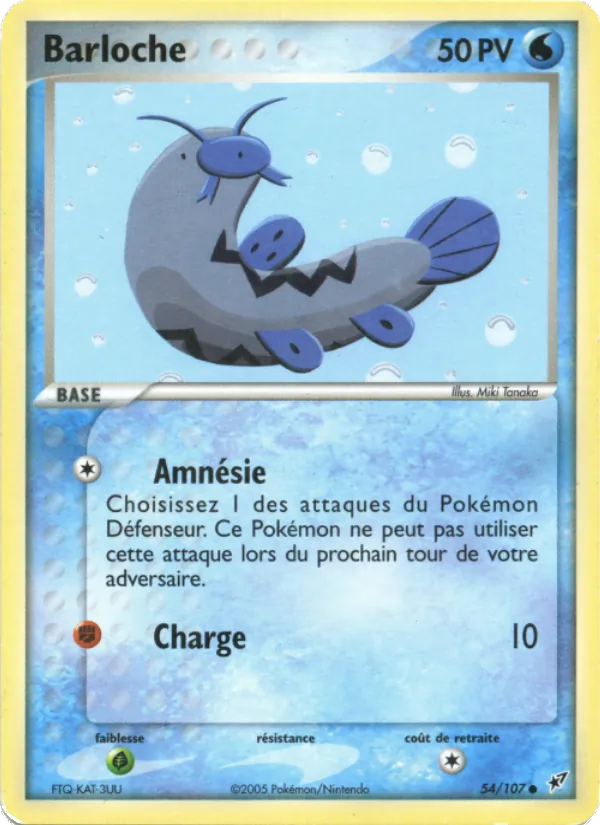 Carte Barloche de l'extension EX Deoxys, numéro 54/107