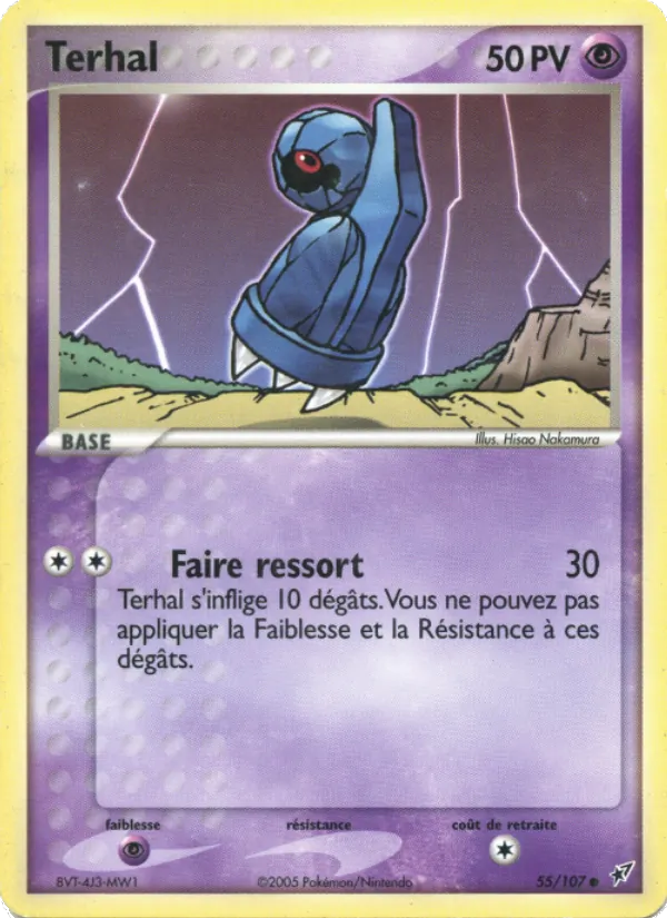 Carte Terhal de l'extension EX Deoxys, numéro 55/107