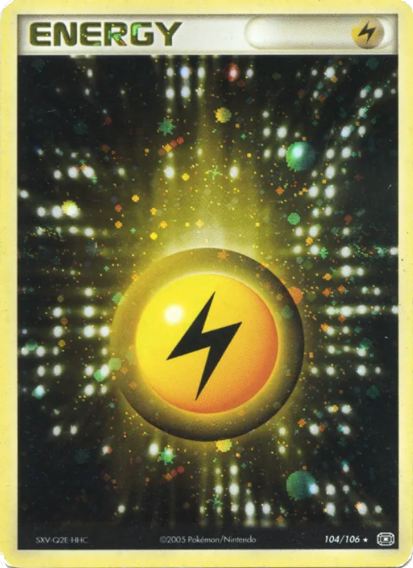Carte Énergie Électrique de l'extension EX Émeraude, numéro 104/106