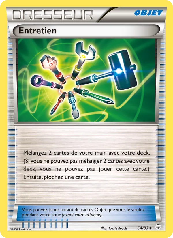 Carte Entretien de l'extension Générations, numéro 64/83