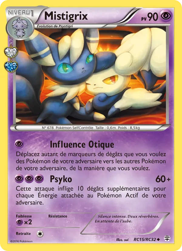 Carte Mistigrix de l'extension Générations, numéro RC15/83