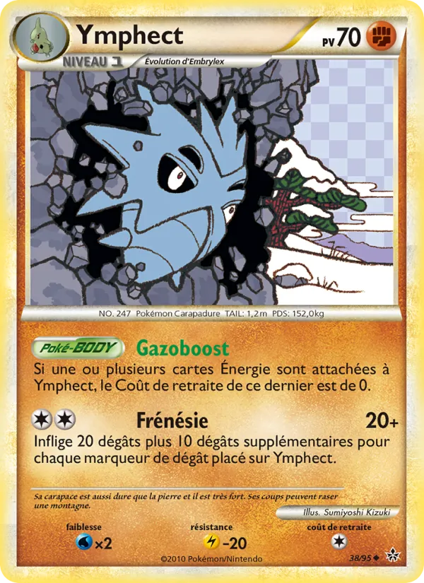 Carte Ymphect de l'extension Déchaînement, numéro 38/95