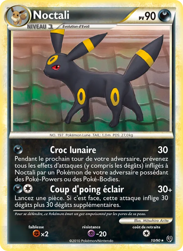Carte Noctali de l'extension Indomptable, numéro 10/90