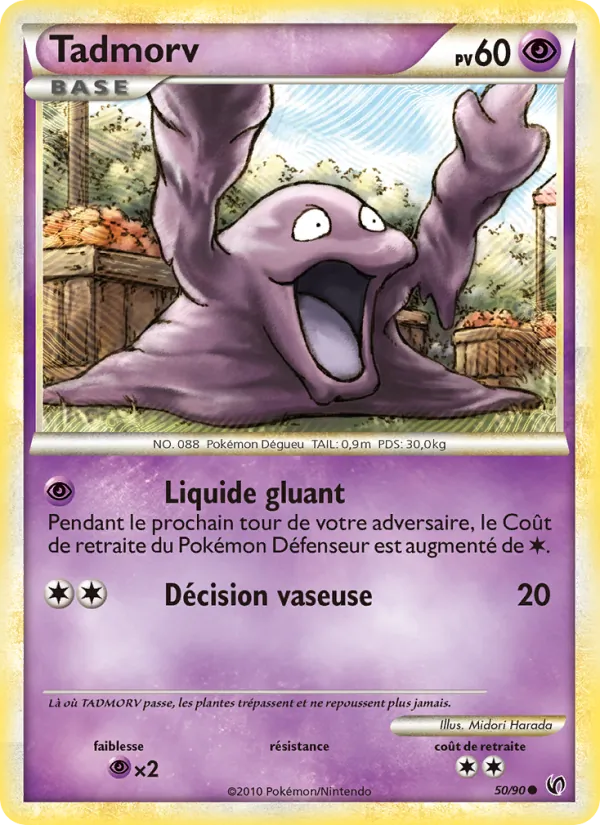 Carte Tadmorv de l'extension Indomptable, numéro 50/90