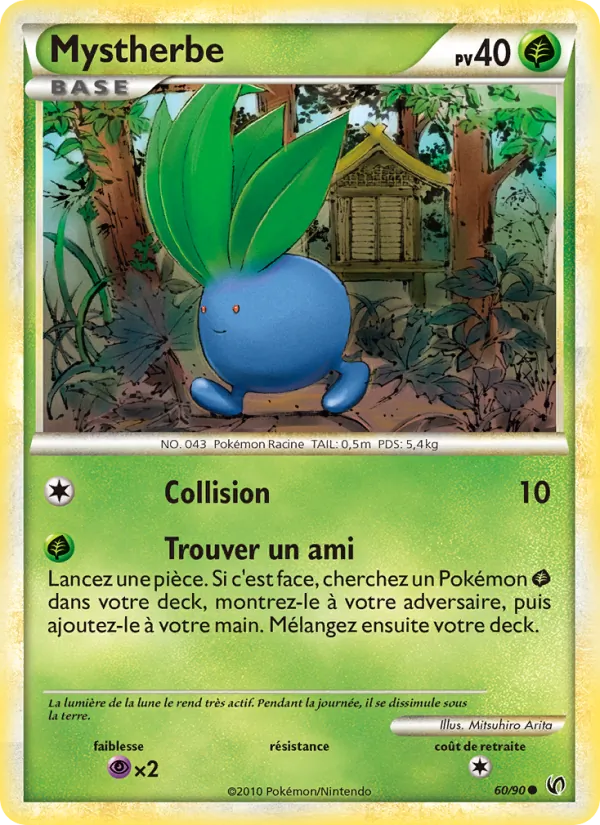 Carte Mystherbe de l'extension Indomptable, numéro 60/90