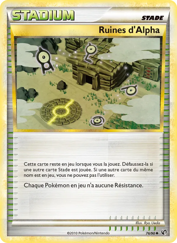 Carte Ruines d’Alph de l'extension Indomptable, numéro 76/90