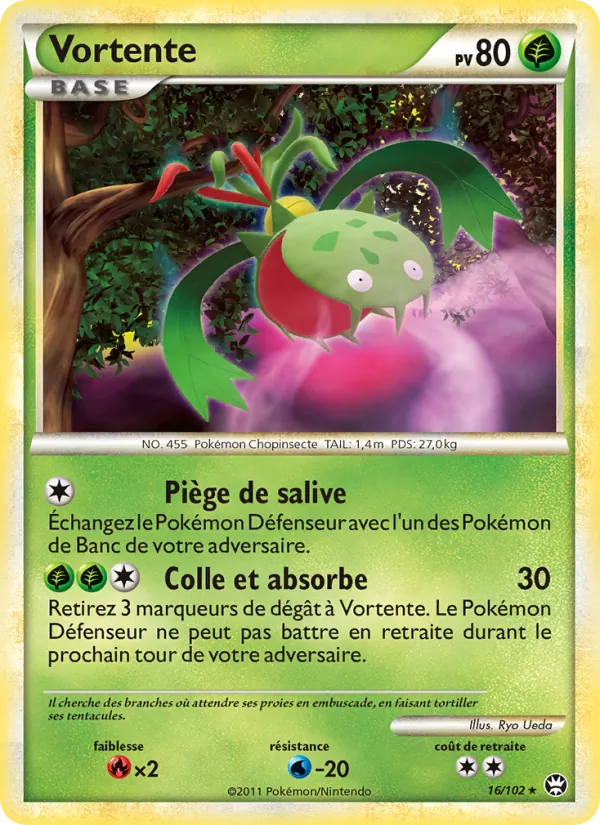 Carte Vortente de l'extension Triomphant, numéro 16/102