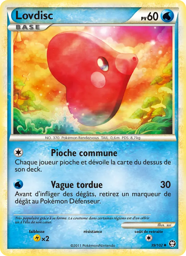 Carte Lovdisc de l'extension Triomphant, numéro 39/102