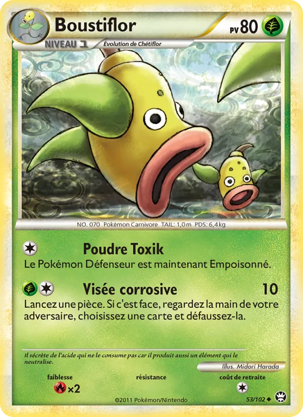 Carte Boustiflor de l'extension Triomphant, numéro 53/102