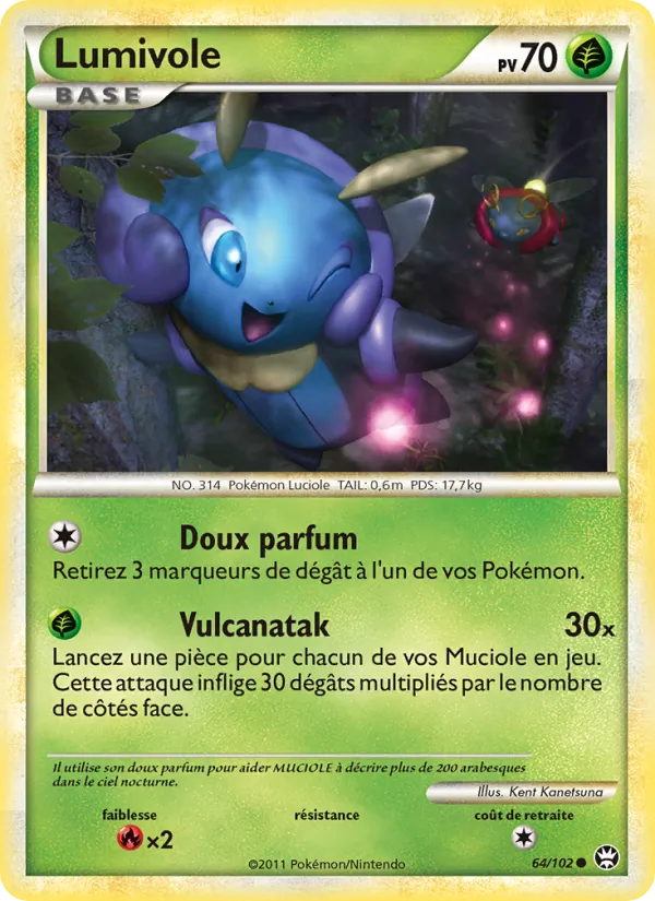 Carte Lumivole de l'extension Triomphant, numéro 64/102