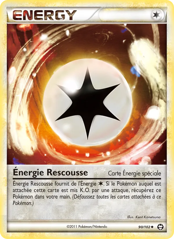 Carte Énergie Rescousse de l'extension Triomphant, numéro 90/102