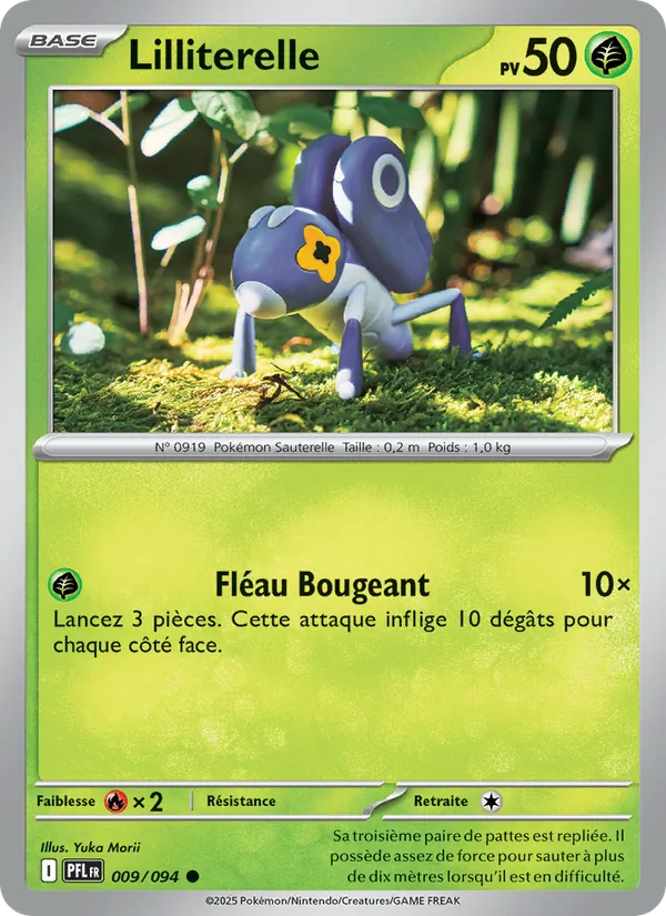 Carte Lilliterelle de l'extension Flammes Fantasmagoriques, numéro 009/94