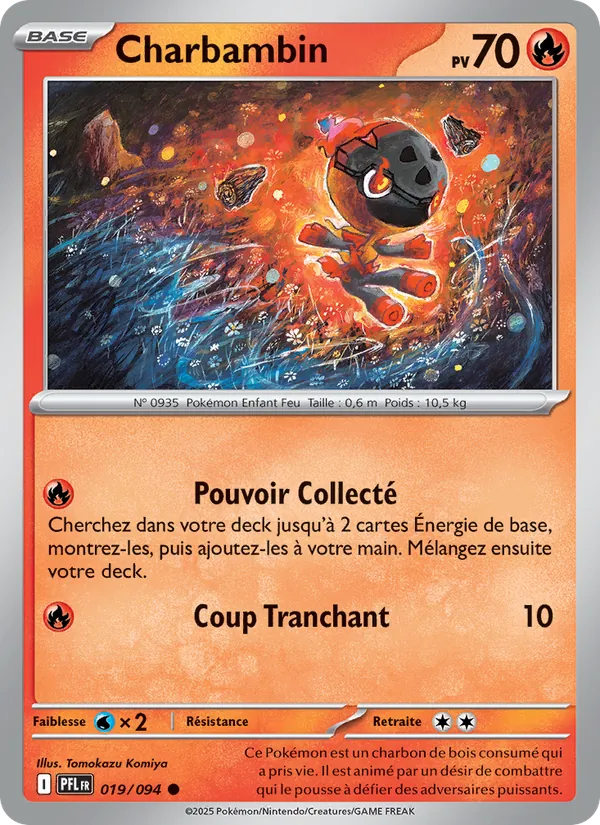 Carte Charbambin de l'extension Flammes Fantasmagoriques, numéro 019/94
