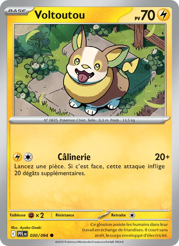 Carte Voltoutou de l'extension Flammes Fantasmagoriques, numéro 030/94
