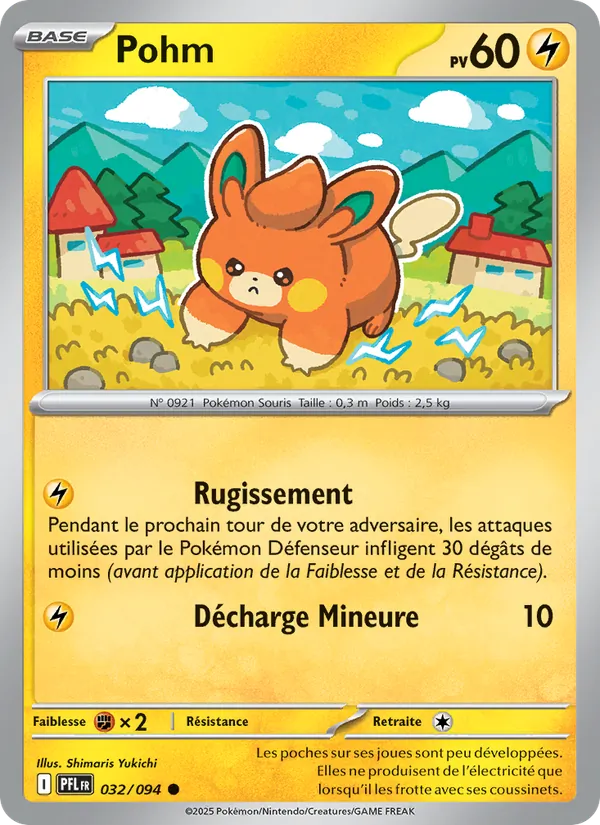 Carte Pohm de l'extension Flammes Fantasmagoriques, numéro 032/94