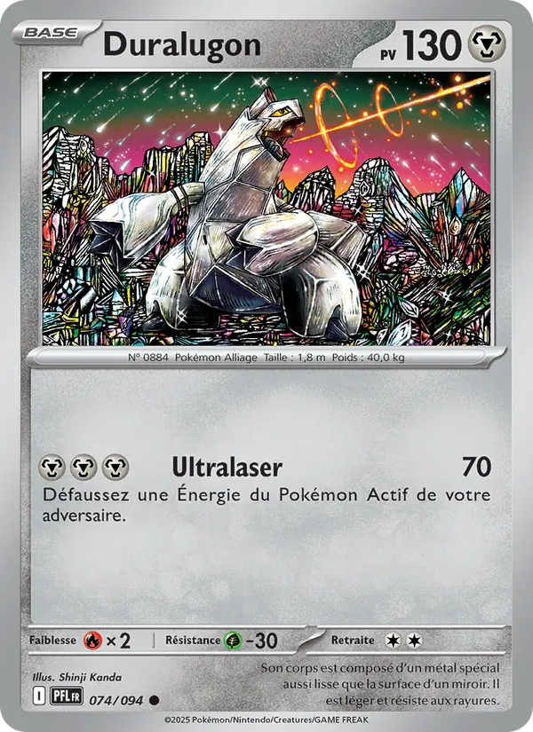 Carte Duralugon de l'extension Flammes Fantasmagoriques, numéro 074/94