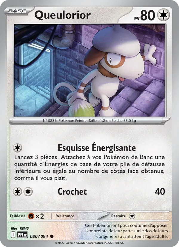 Carte Queulorior de l'extension Flammes Fantasmagoriques, numéro 080/94