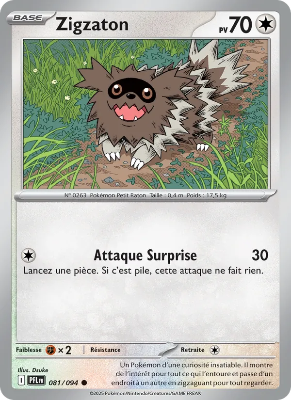 Carte Zigzaton de l'extension Flammes Fantasmagoriques, numéro 081/94