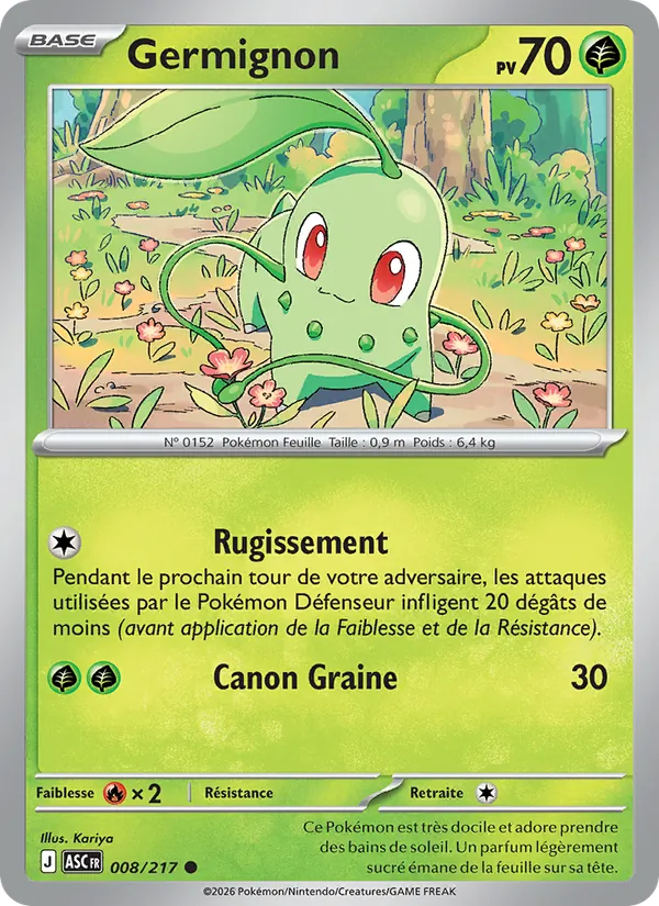 Carte Germignon de l'extension Héros Transcendants, numéro 008/217