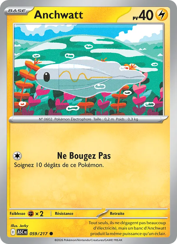 Carte Anchwatt de l'extension Héros Transcendants, numéro 059/217