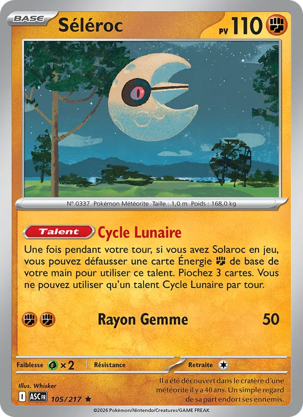 Carte Séléroc de l'extension Héros Transcendants, numéro 105/217