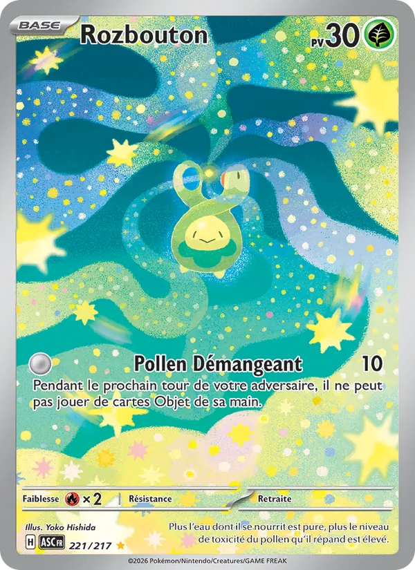 Carte Rozbouton de l'extension Héros Transcendants, numéro 221/217