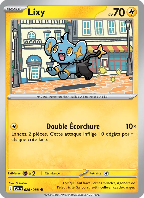 Carte Lixy de l'extension Équilibre Parfait, numéro 026/88