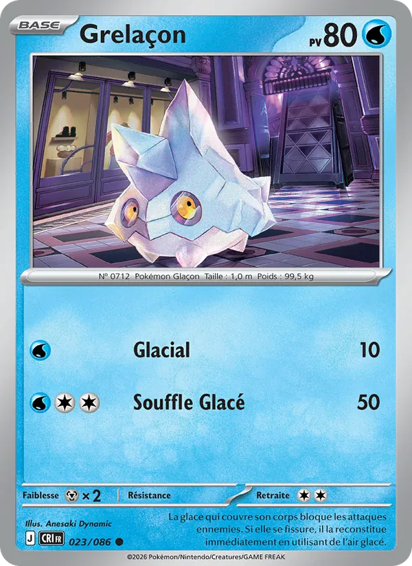 Carte Grelaçon de l'extension Chaos Ascendant, numéro 023/86