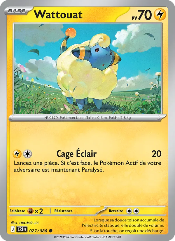 Carte Wattouat de l'extension Chaos Ascendant, numéro 027/86