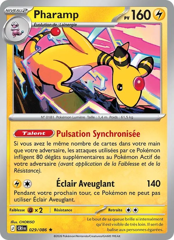 Carte Pharamp de l'extension Chaos Ascendant, numéro 029/86
