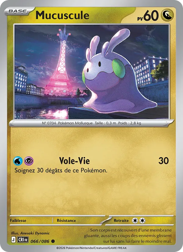 Carte Mucuscule de l'extension Chaos Ascendant, numéro 066/86