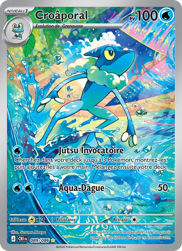 Carte Croâporal de l'extension Chaos Ascendant, numéro 089/86