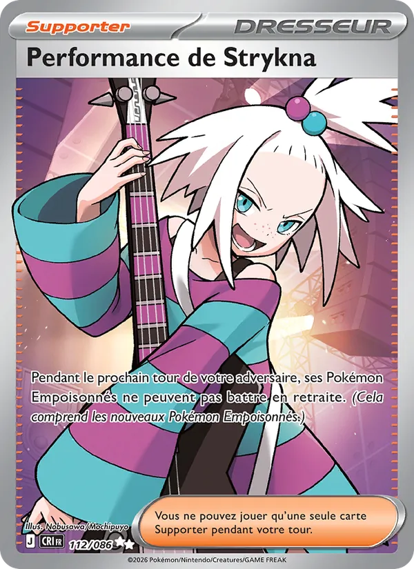 Carte Performance de Strykna de l'extension Chaos Ascendant, numéro 112/86