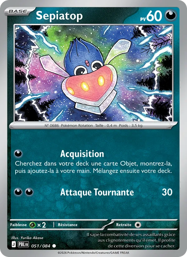 Carte Sepiatop de l'extension Nuit Noire, numéro 051/84