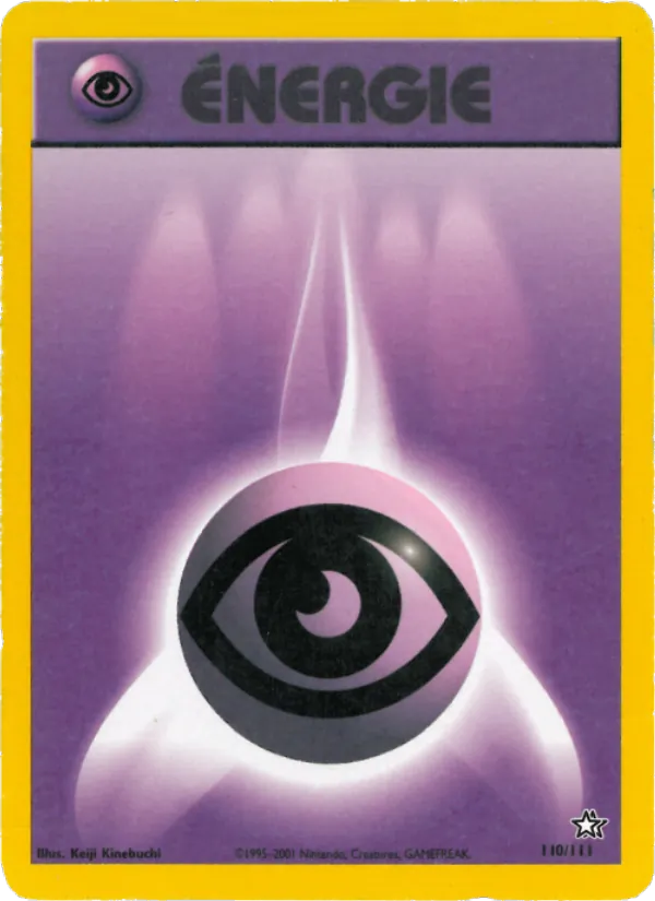 Carte Énergie Psy de l'extension Neo Genesis, numéro 110/111