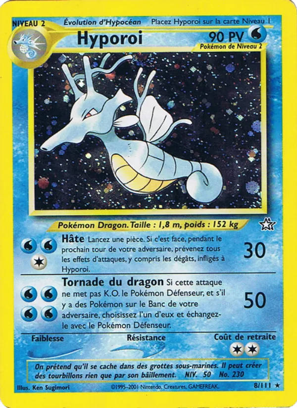 Carte Hyporoi de l'extension Neo Genesis, numéro 8/111