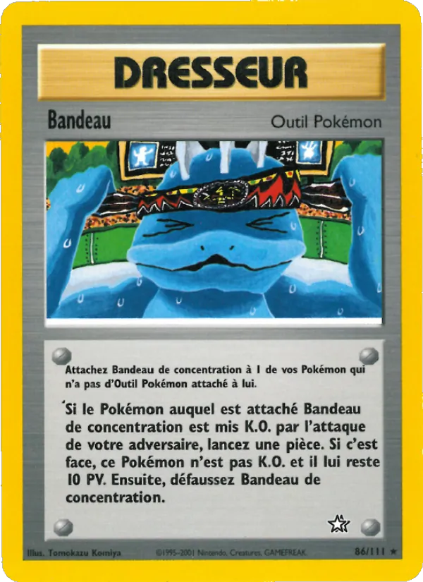 Carte Bandeau de l'extension Neo Genesis, numéro 86/111