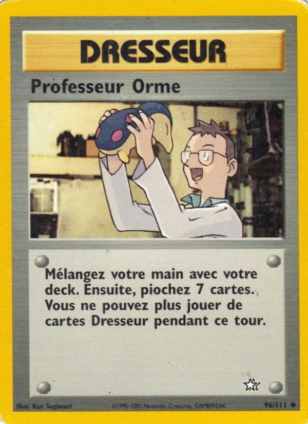 Carte Professeur Orme de l'extension Neo Genesis, numéro 96/111