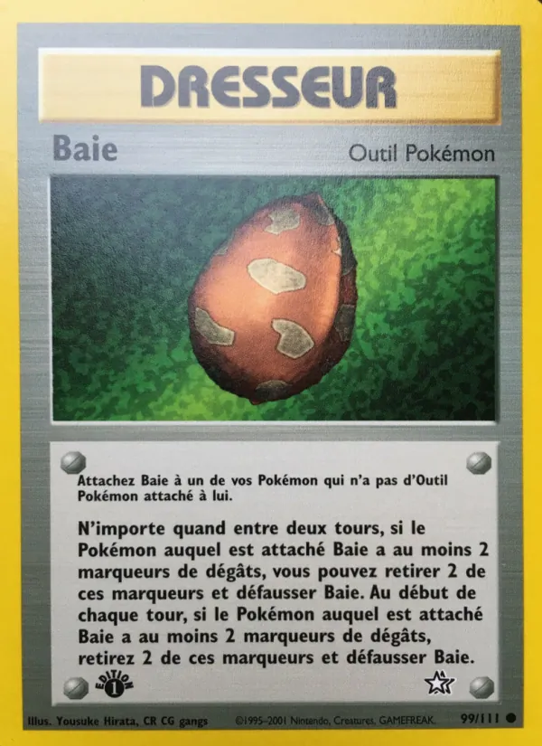 Carte Baie de l'extension Neo Genesis, numéro 99/111