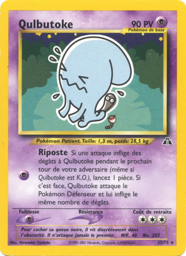 Carte Qulbutoké de l'extension Neo Discovery, numéro 35/75