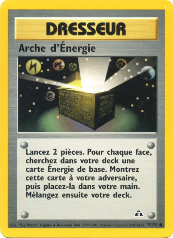 Carte Arche d'Énergie de l'extension Neo Discovery, numéro 75/75