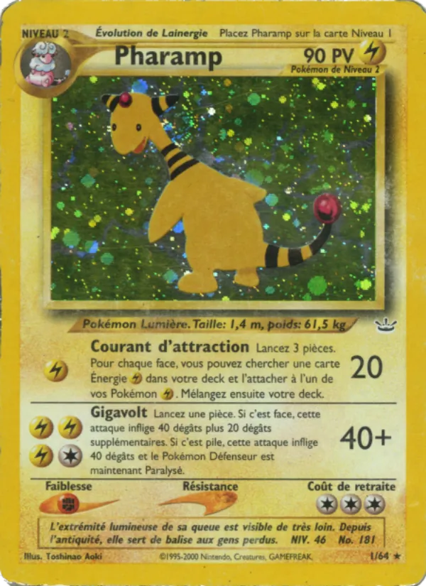 Carte Pharamp de l'extension Neo Revelation, numéro 1/64
